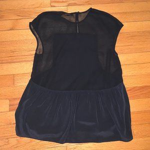 Black Sheer Madewell Top
